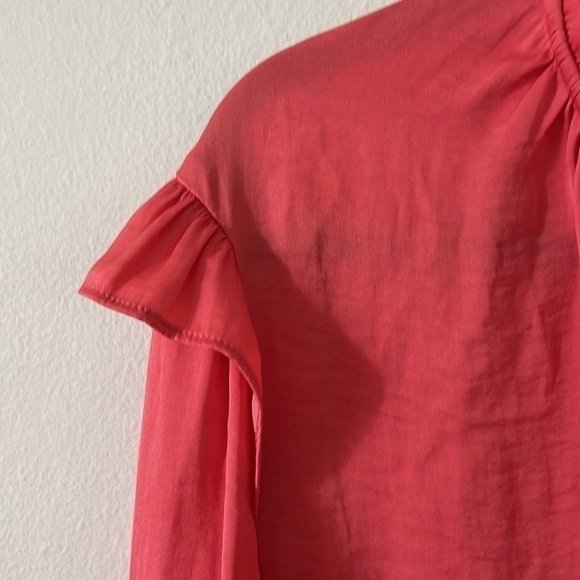 A new day long sleeve blouse size S peach color - Picture 4 of 8